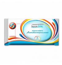 Салфетки влажные Bonne Brise Антибактериальные (mini) 12 шт арт.S81