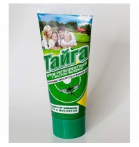 Крем в пластиковой тубе от комаров 50мл.ТАЙГА арт.ИН-092