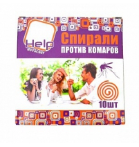 Спирали от комаров HELP 10 шт арт.80230