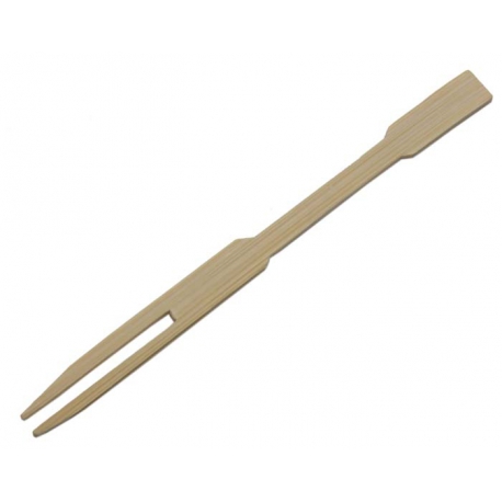 Шампур-вилка BOYSCOUT бамбуковый 9 см, 40 шт в упаковке арт.61359