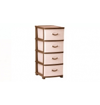 Пластиковый комод Классик 4 ящика арт.М 2784