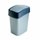 Контейнер для мусора FLIP BIN 10л серебристый /голубой арт.02170-734-00
