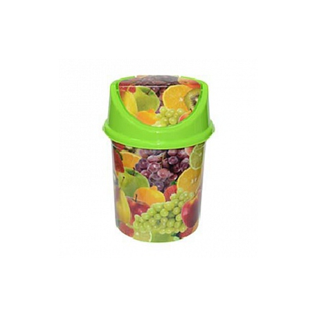 Контейнер с подвижной крышкой 4л Фрукты арт.0404/85/95