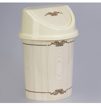 Контейнер с подвижной крышкой 8л Беленый дуб арт.0408/91