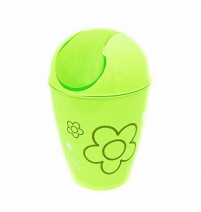 Контенер для мусора с вращающейся крышкой Love Family с рис цв в ассорт арт.12-T-JM-3