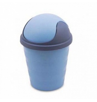 Мусорка круглая 15л цвета в ассортименте арт.ПЦ2542