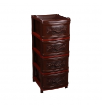 Комод пластиковый с 4 ящиками "Эконом" , Арт. М2443