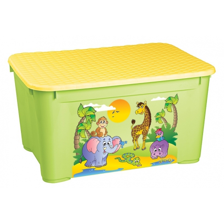 Ящик для игрушек с аппликацией, 555*390*290 мм, Арт.С1377602