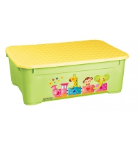 Ящик для игрушек с аппликацией, 555*390*190 мм, Арт.С1377802