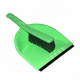 Щетка-сметка совок с резинкой Стандарт зеленый арт.М 5173З