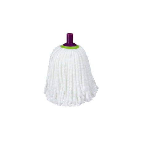 Насадка для швабры MOP MEGA микрофибра белая арт.Р406