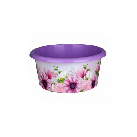 Таз "Георгины" 10л. арт.М2421