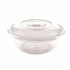 Тазик с крышкой прозрачный 6л. арт.10410