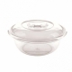 Тазик с крышкой прозрачный 6л. арт.10410