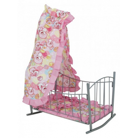 Кроватка для кукол с балдахином Buggy Boom Loona арт. 8849