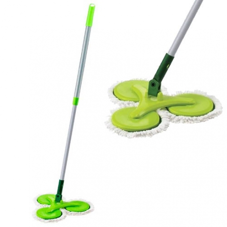 Швабра тройная очистка Green Elit для труднодоступных мест арт.SH-11