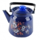 Чайник 3,5 л декор кобальтовый с кнопкой арт.С2715.3К