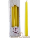 Свеча античная желтая 4шт/уп арт.001404