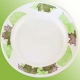 Тарелка мелкая 175мм, гр. 7, Листья (ЕВРО) арт.057