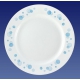 Тарелка мелкая 200мм, гр. 6, Синий горох (ЕВРО) арт.056