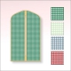 Чехол для одежды Клетка 60*140см 3 цв. арт.МТ70-84