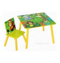 Набор мебели Sweet Baby Uno Safari (стол+стул) арт.265336