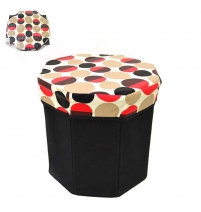 Ящик для хранения с рисунком искусственная кожа 31*31*31см 4-637 арт.ch13-WSP-141