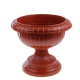 Вазон для цветов на ножке большой 395 мм терракотовый арт.ING1451FТР