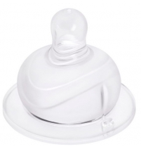  Соска силиконовая классическая, широкое горло, медленный поток, 0+, 2 шт. Мир Детства Арт. 12068