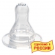  Соска силиконовая классическая, быстрый поток, 6+, 1 шт Курносики Арт. 12056