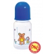  Бутылочка полипропиленовая с силиконовой  соской. 120 мл. Курносики Арт. 11122