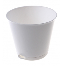 Горшок для цветов "Крит" 200мм. Колор/белый арт.ING46020КОЛОР