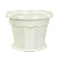 Горшок цветочный Гармония 4л с поддоном арт.М1411