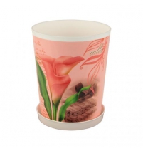 Горшок цветочный Калла 1,2л с поддоном арт.М1934