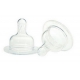 Соски силиконовые для бутылочек с шир. горл., от 3-х до 6-ти месяцев, 2 шт. Dr. Brown Арт. 372