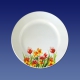 Тарелка мелкая 175мм, гр. 8, Цветы (ЕВРО) арт.057