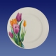 Тарелка мелкая 200мм, гр. 8, Тюльпаны (ЕВРО) арт.056