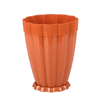 Горшок цветочный Фантастика 4,5л с поддоном арт.М2790