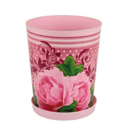 Горшок-кашпо Катрин 1,8л с поддоном арт.М1880ССП