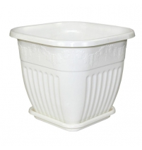 Горшок-Кашпо Лозанна 8л. квадр.с под. арт.М1471/1470