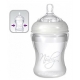 Силиконовая бутылочка 210 мл., средний  поток, диспенсер для сухих смесей, колпачек. Nuby NT Арт. 67017