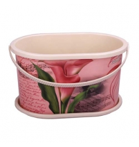 Кашпо овальное  5л. Калла с под. арт.М2636