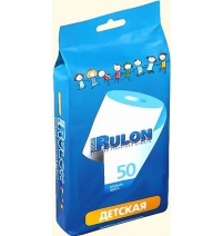 Mon Rulon Детская влажная туалетная бумага 50 шт. Pamperino 