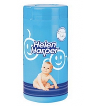 Детские влажные салфетки HELEN HARPER (70 шт банка)  