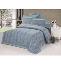 Постельное белье Cleo жаккард пестротканный  арт.014-CLP