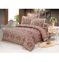 Постельное белье Cleo жаккард пестротканный  арт.018-CLP