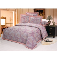 Постельное белье Cleo жаккард пестротканный  арт.021-CLP