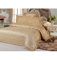 Постельное белье Cleo жаккард/сатин  арт.064-CLJ