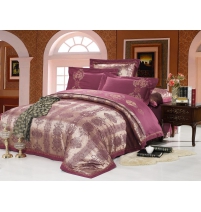 Постельное белье Cleo жаккард/сатин  арт.068-CLJ