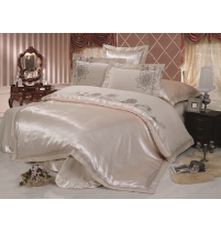 Постельное белье Cleo жаккард/сатин  арт.087-CLJ